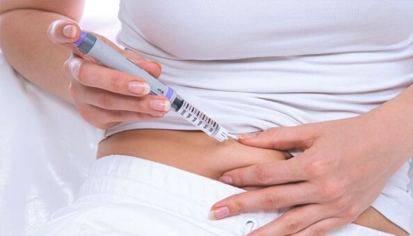 Involi -Injektion bei Diabetes