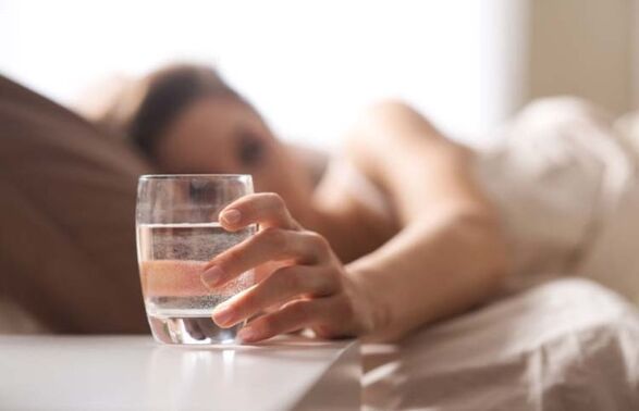 Wunsch mit Diabetes zu trinken